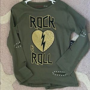 Girls dream Star long sleeve top